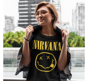 Nirvana Boyfriend Tee